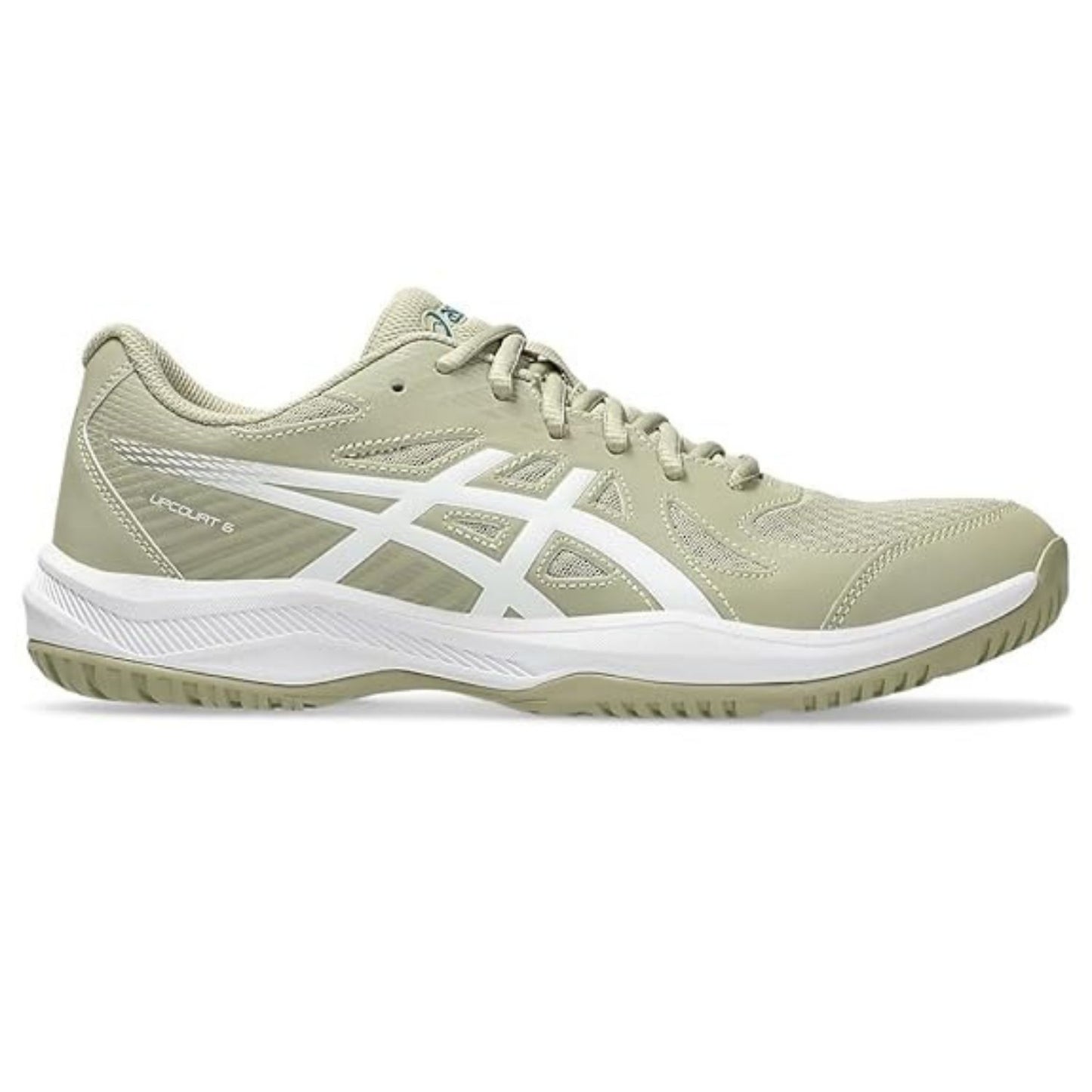 ASICS Upcourt 6 Men’s Badminton Shoes – Lightweight Indoor Court Footwear with Mesh Upper, EVA Cushioning & Non-Marking Rubber Sole for Grip and Comfort