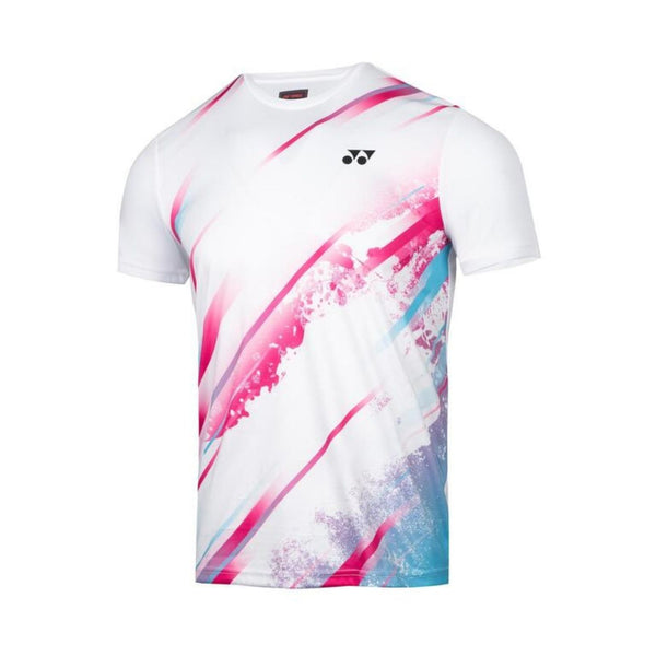 YONEX RM H036-2877-Easy4-S Men’s Round Neck T-Shirt | Yonex TruDry Moisture Wicking Sportswear for Badminton, Tennis, Gym & Running