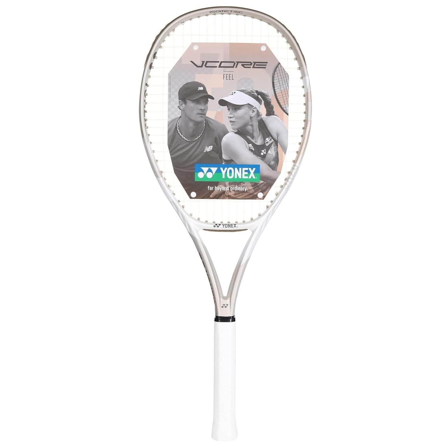 Yonex Vcore Feel Strung Tennis Racquet – 250 Grams | 100 sq.in Head, 16x18 String Pattern, HM Graphite, VDM | Spin-Friendly for Beginners and Juniors - Best Price online Prokicksports.com