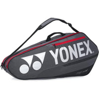 Yonex BA42126EX Team Racquet Bag, Grayish Pearl – 5 Rackets Capacity, Multiple Compartments, Adjustable Straps, Durable Polyester - Best Price online Prokicksports.com