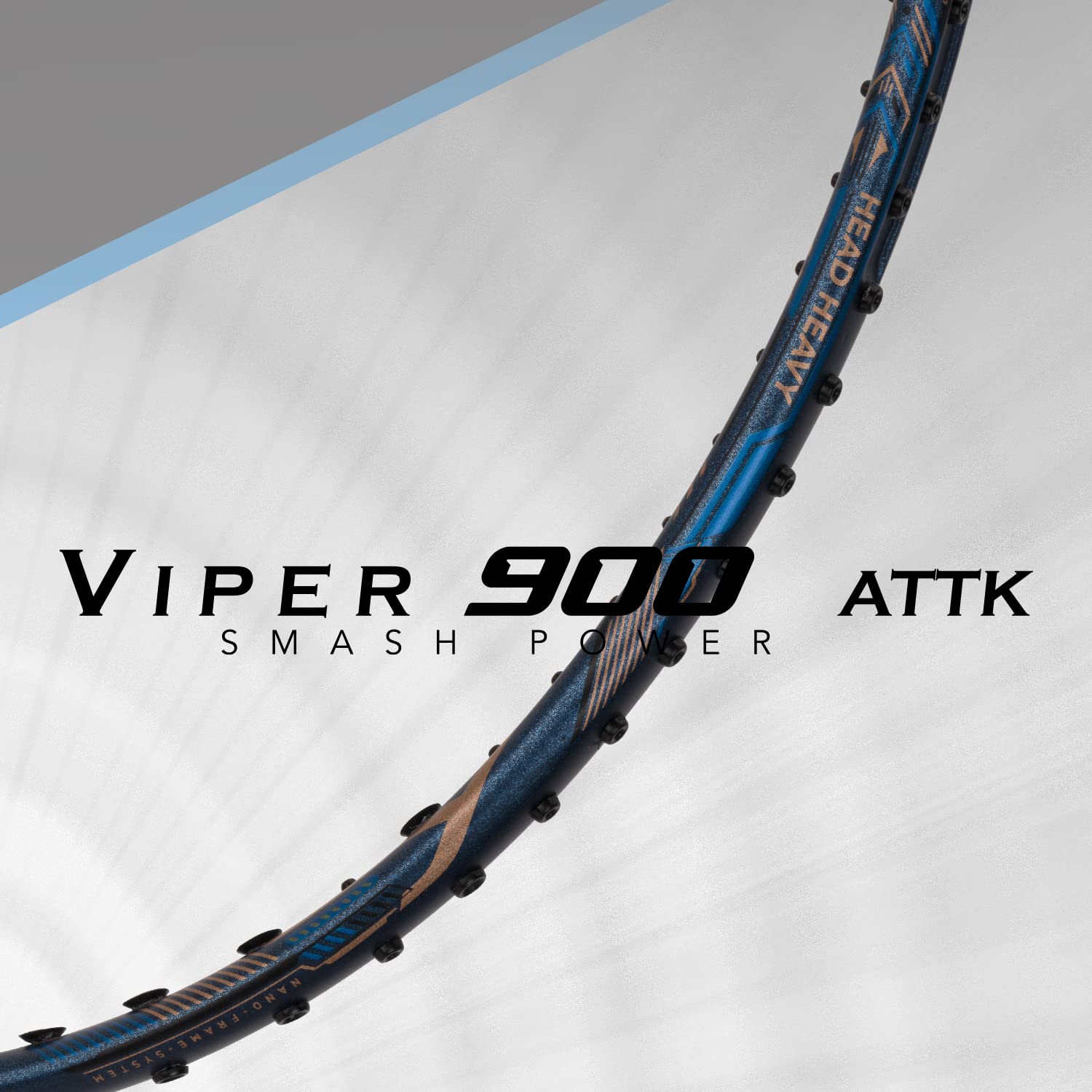 Hundred Viper 900 Carbon Fibre Strung Badminton Racquet - Best Price online Prokicksports.com