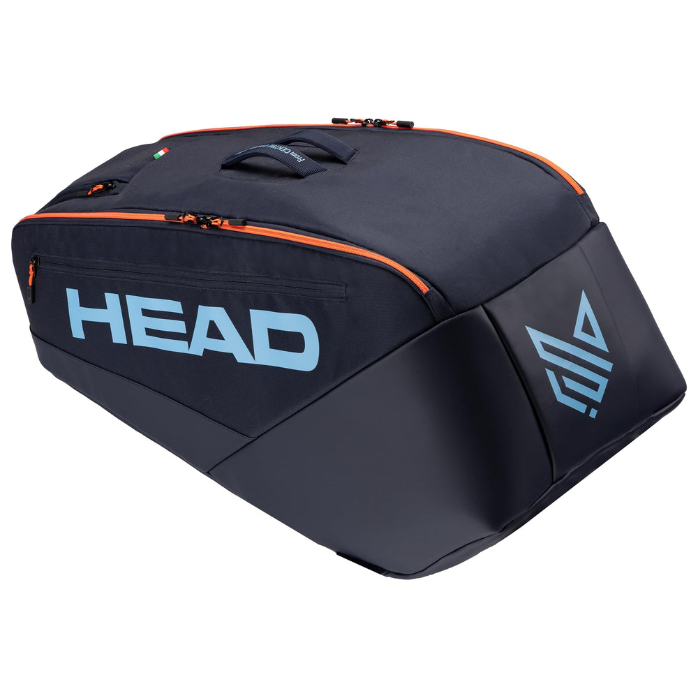 HEAD Pro Racquet Bag L | Navy | 9-Racket Capacity | Climate Control - Best Price online Prokicksports.com