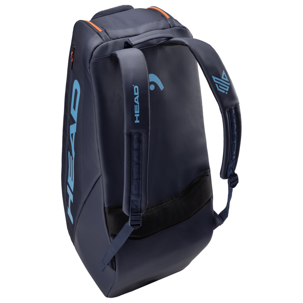 HEAD Pro Racquet Bag L | Navy | 9-Racket Capacity | Climate Control - Best Price online Prokicksports.com