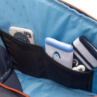 HEAD Pro Racquet Bag L | Navy | 9-Racket Capacity | Climate Control - Best Price online Prokicksports.com