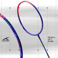 Hundred Powertek 1000 Pro Graphite Strung Badminton Racquet - Best Price online Prokicksports.com