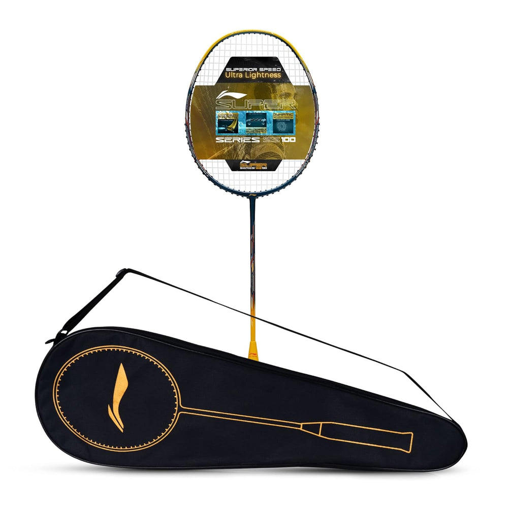 Li-Ning Super Series SS100 Super Light Strung Badminton Racquet - Best Price online Prokicksports.com