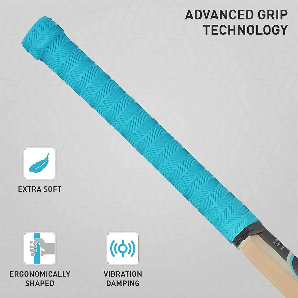 GM Neon Striker Kashmir Willow Cricket Bat – Durable Lightweight Bat for Beginners & Casual Cricketers with Traditional Shape and Powerful Stroke Play - Best Price online Prokicksports.com