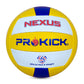 Prokick Nexus Hand Stitched 18-P Volleyball, Yellow/Blue/White (Size 4) - Best Price online Prokicksports.com