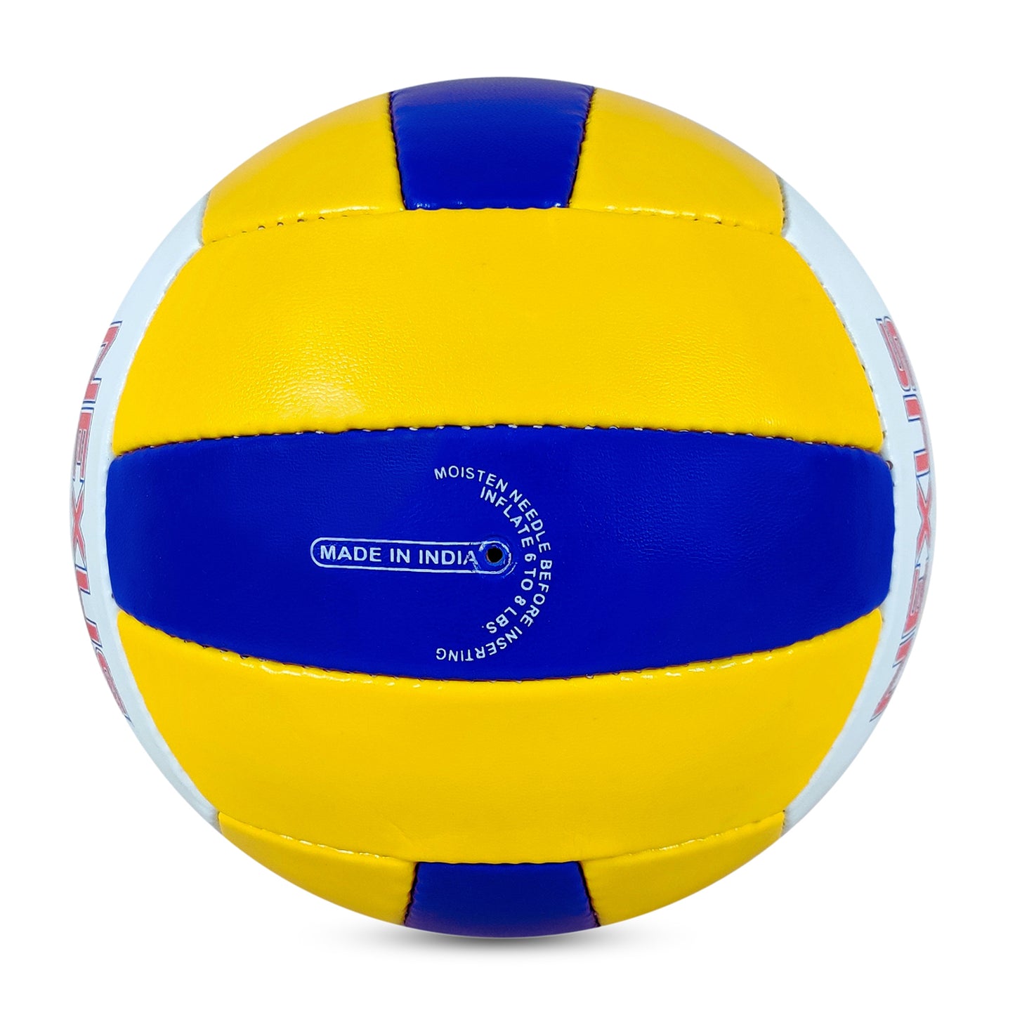 Prokick Nexus Hand Stitched 18-P Volleyball, Yellow/Blue/White (Size 4) - Best Price online Prokicksports.com