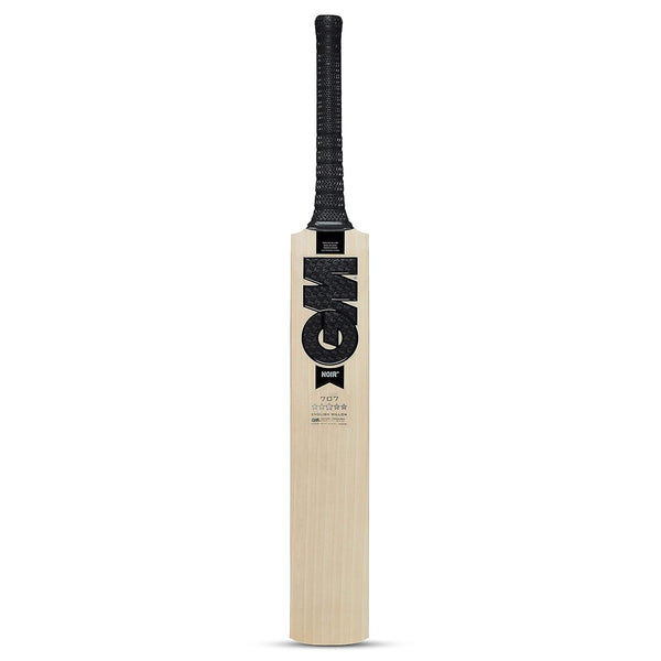 GM Noir 707 English Willow Cricket Bat – Lightweight Grade 3 Bat with Massive Edges and Power Profile for Professional & Club Cricketers