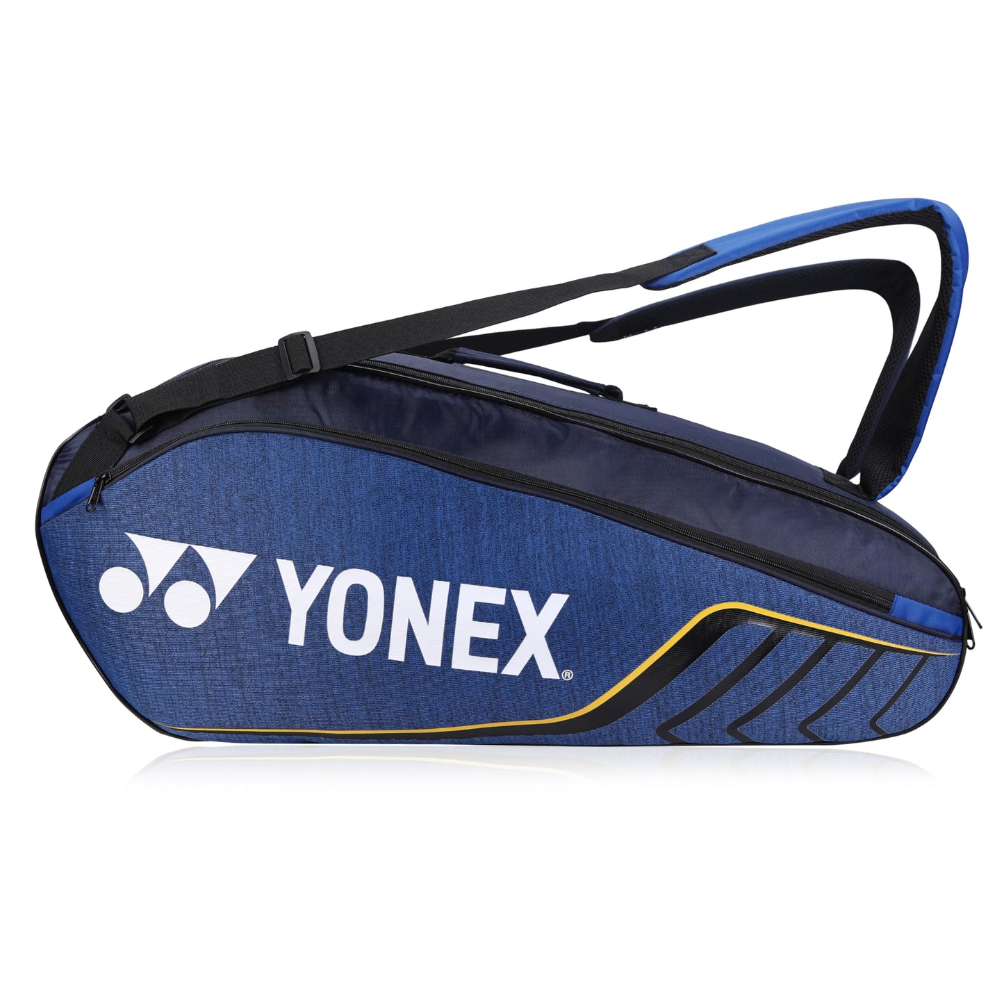 Yonex 726 Thermal 6-Racquet Badminton Kitbag (Ocean Cavern Super Sonic) | Professional Multi-Purpose Racket Bag