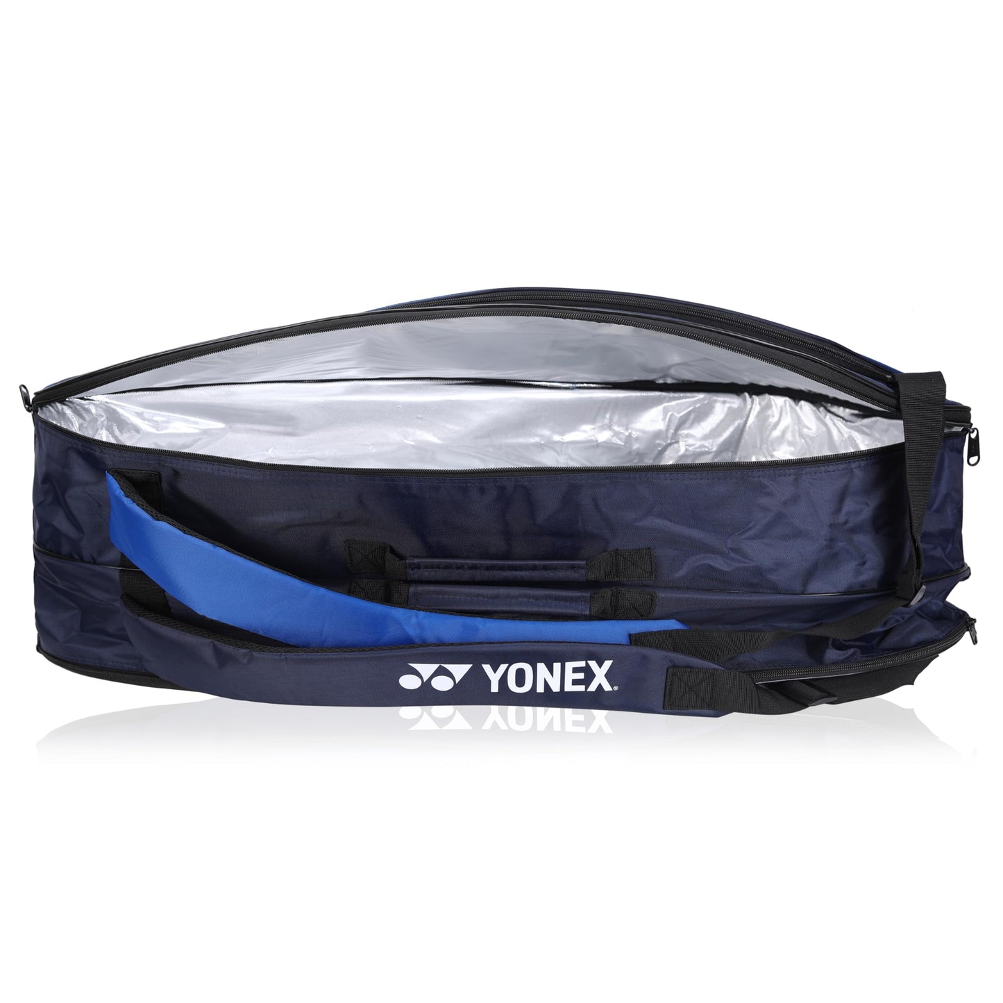 Yonex 726 Thermal 6-Racquet Badminton Kitbag (Ocean Cavern Super Sonic) | Professional Multi-Purpose Racket Bag