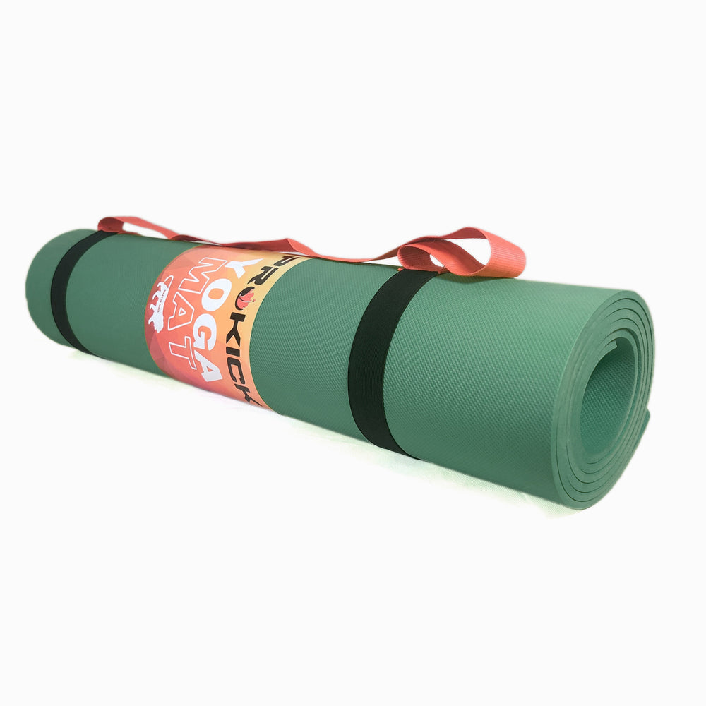 Prokick Anti Skid EVA Yoga mat with Strap, 8MM - Best Price online Prokicksports.com