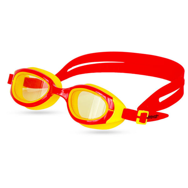 Airavat Orion 1022 Junior Swimming Goggles – Anti-Fog, UV Protection, No-Leak Swim Glasses for Kids & Teens (Assorted Colors)