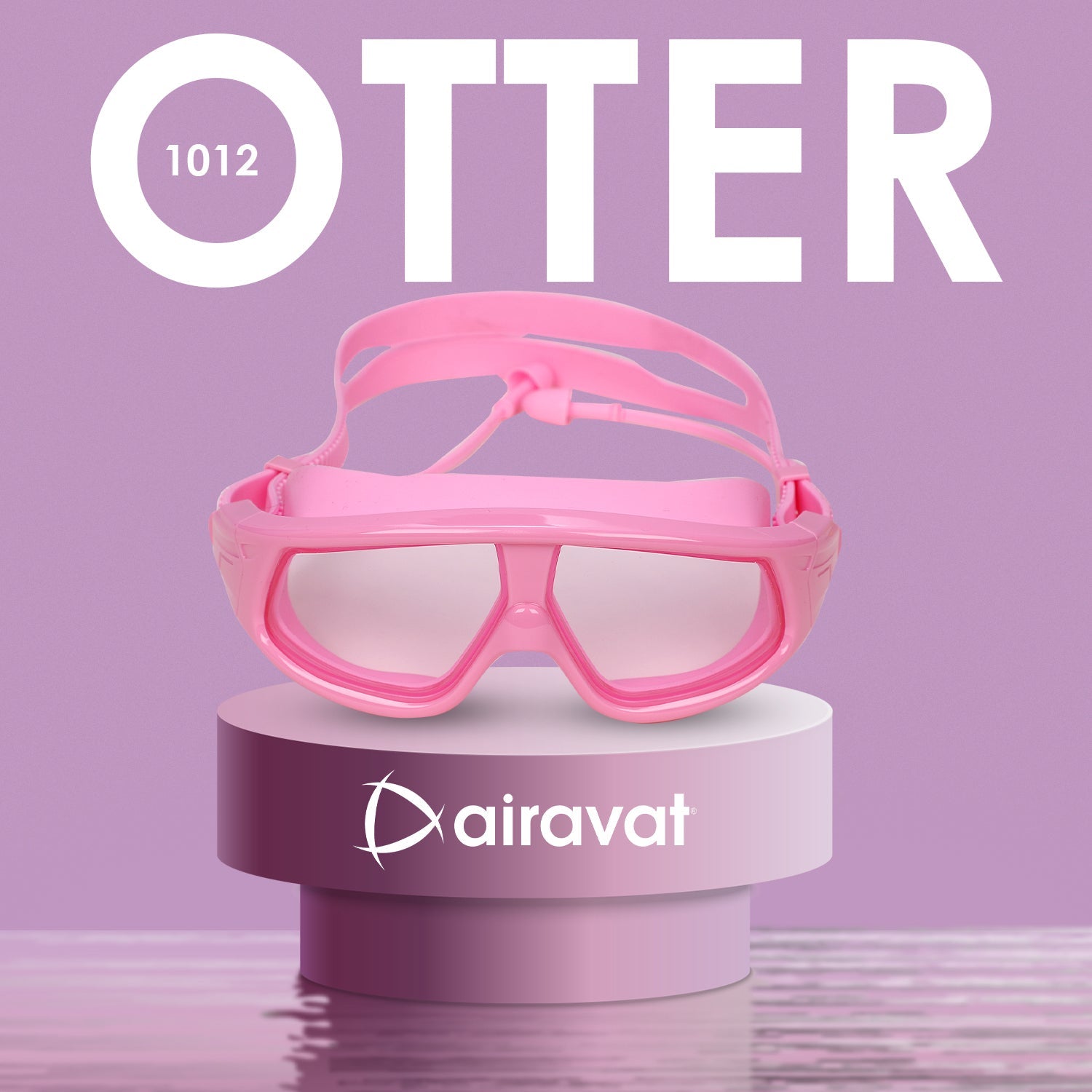 Airavat Otter 1012 Junior Swimming Goggles – Anti-Fog, UV Protection, Leak-Proof Swim Glasses for Kids & Teens - Best Price online Prokicksports.com