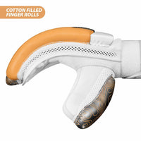 DSC Atmos Left Hand Batting Gloves for Men – Green Lemon Color, Lightweight Cricket Gloves with Superior Grip, Comfort and Hand Protection - Best Price online Prokicksports.com
