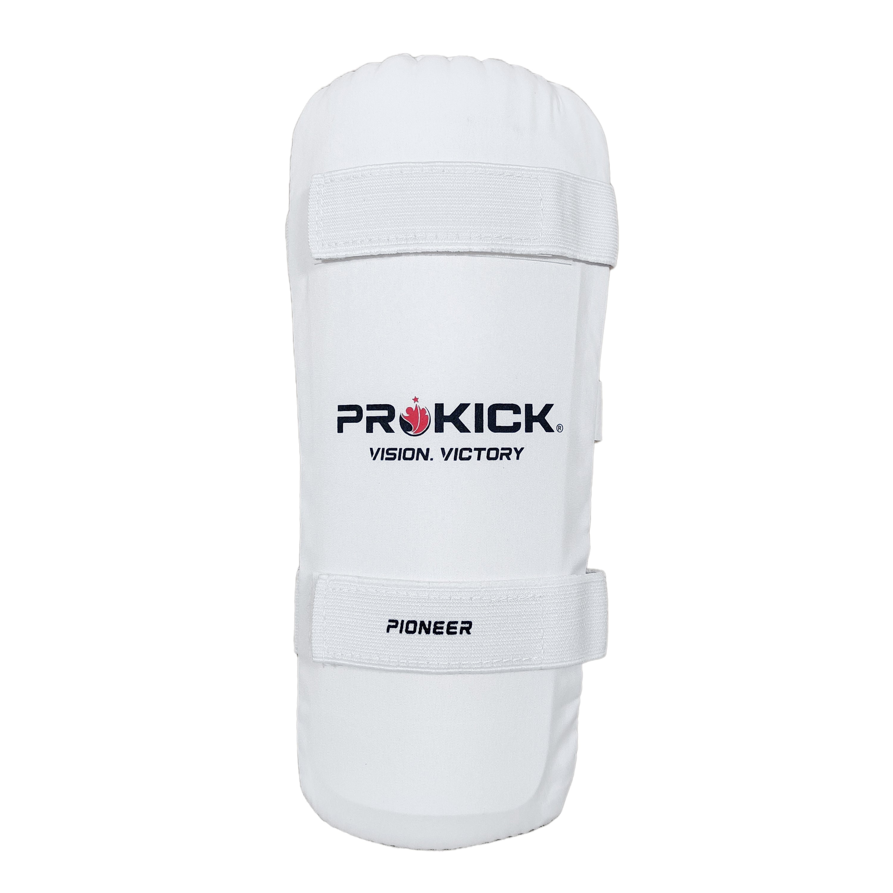 Prokick Prokick Pioneer Cricket Arm Guard, White – Prokicksports