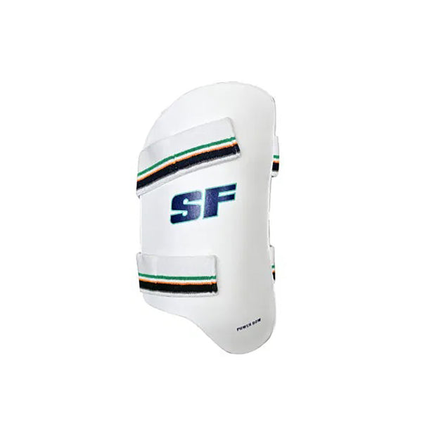 SF Power Bow Right Hand Cricket Thigh Pads – Lightweight Dual Thigh Guard for Club, Match, and Practice Sessions