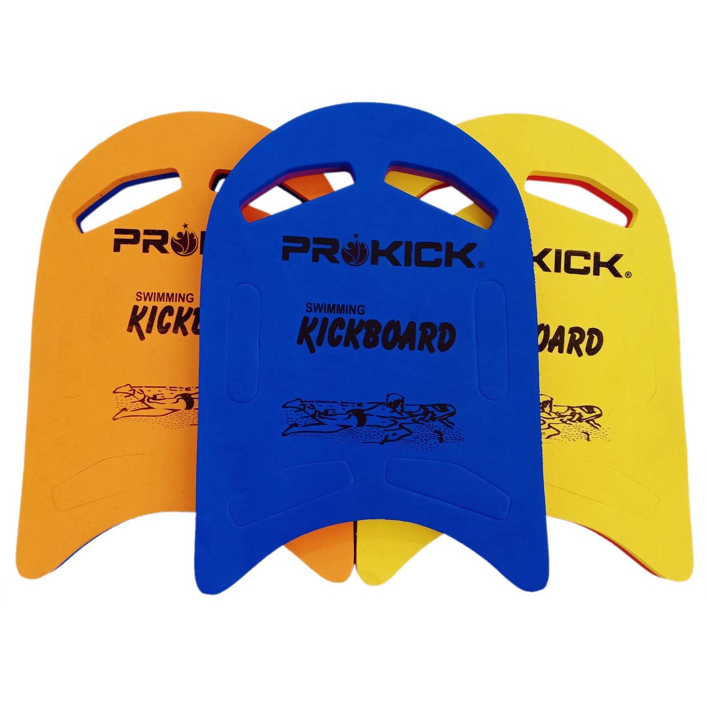 Prokick Unisex Adult Swimming Kickboard - Safe Training Aid Float Hand Board of Foam, Assorted Color - Best Price online Prokicksports.com