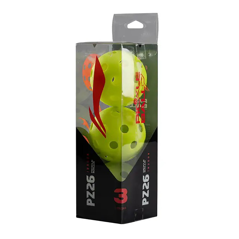 Li-Ning PZ 26-Hole Outdoor Pickleballs – Durable High-Visibility Balls for Competitive Play – 3-Pack Digital Green with Consistent Flight & Superior Bounce - Best Price online Prokicksports.com