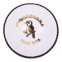 Kookaburra Pace Junior White Cricket Ball – 1PC | Lightweight Leather Ball for Young Players | Durable, Seam-Stitched Practice Ball for Training & School Matches - Best Price online Prokicksports.com