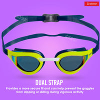 Airavat Pacer 4.0 Swimming Goggles, Adult - Free Size - Best Price online Prokicksports.com