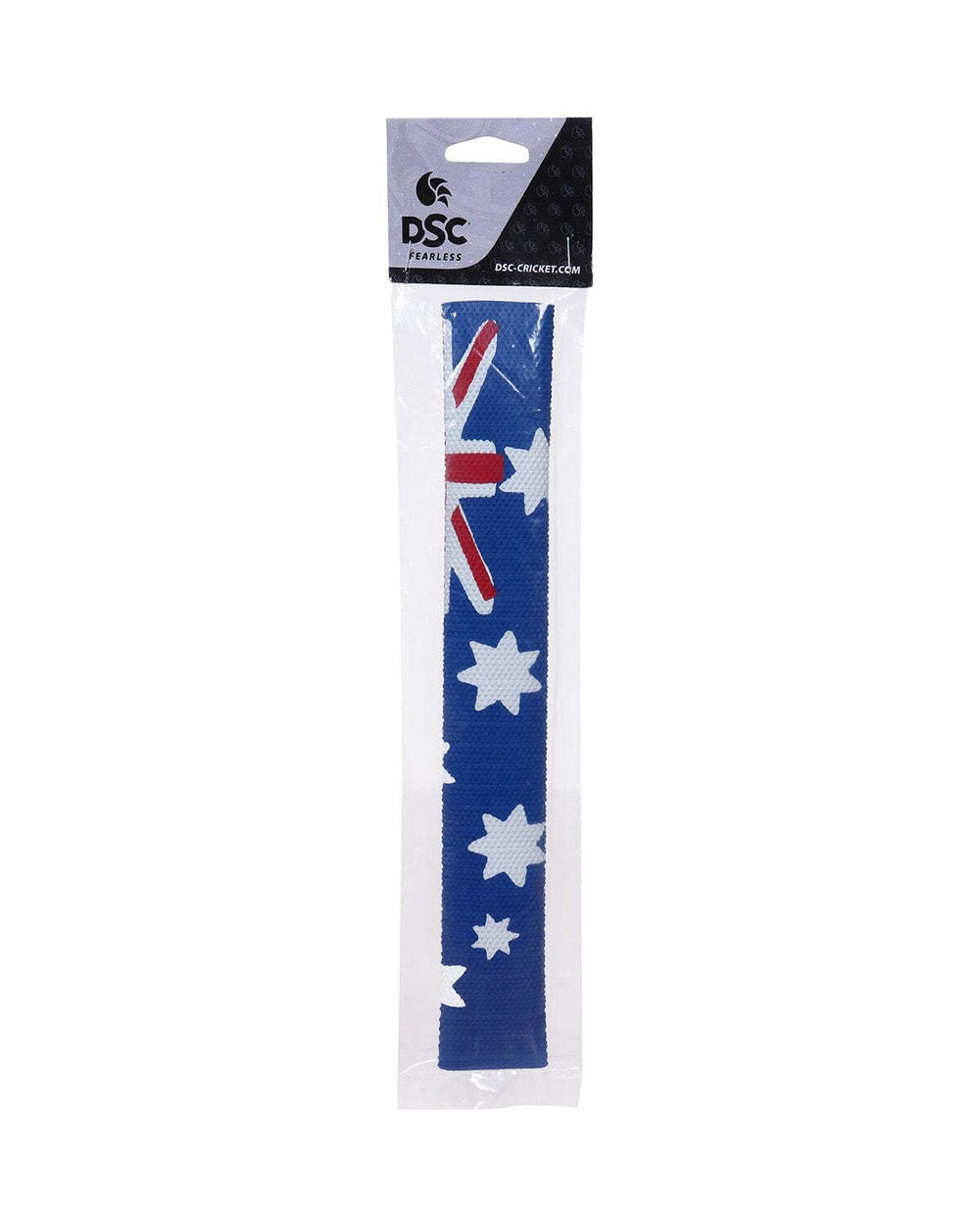 DSC Australian Flag Cricket Bat Grip – Soft Rubber Flag Theme Bat Grip with Shock Absorption & Anti-Slip Control
