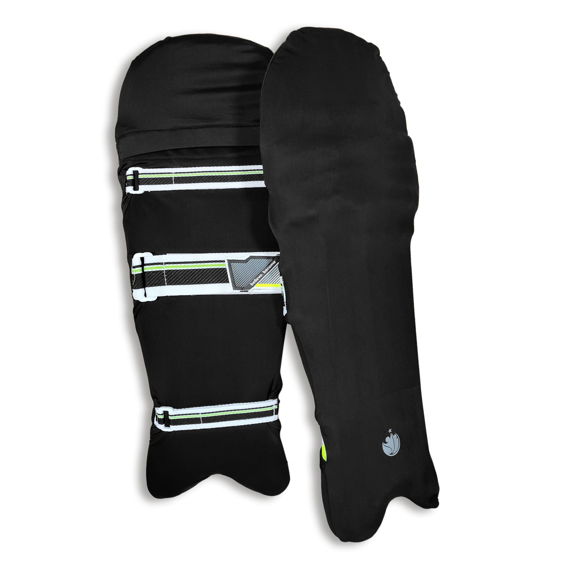 Prokick Cricket Pad/Legguard Stretchable Outer Skin Cover, Free Size - Easy to Fit (1 Pair) - Best Price online Prokicksports.com