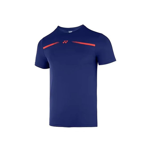 Yonex 2529 Easy23 Men’s Round Neck T‑Shirt – 100 % Polyester Bird‑Eye Mesh 130 GSM, Tru‑Dry Quick‑Dry, Breathable Tee for Badminton & Training