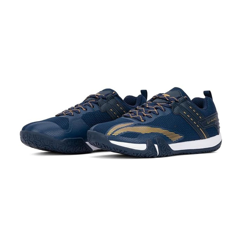 Li‑Ning Saga Lite 8 Men’s Non‑Marking Badminton Shoe – Lightweight 330 g Phylon Cushion with Stability Tool & TPU-Reinforced Upper - Best Price online Prokicksports.com