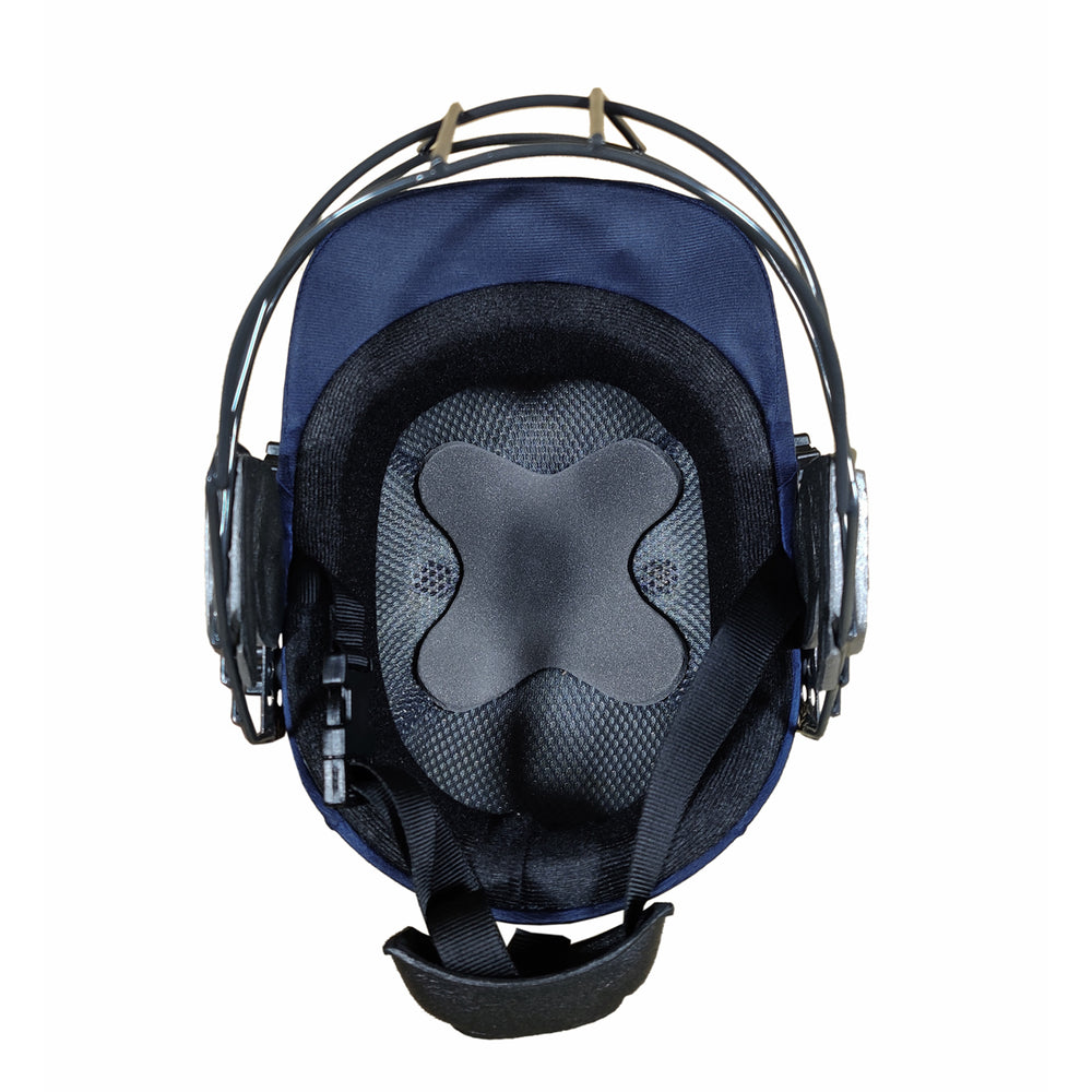 Prokick Pioneer Cricket Helmet with Adjustable Steel Grill, Navy - Best Price online Prokicksports.com