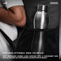 Hundred Pitch Cricket Kit Bag – Spacious Cricket Duffle Bag with Bat Compartment, Shoe Pocket & Durable Zippers for Practice and Match Travel - Best Price online Prokicksports.com