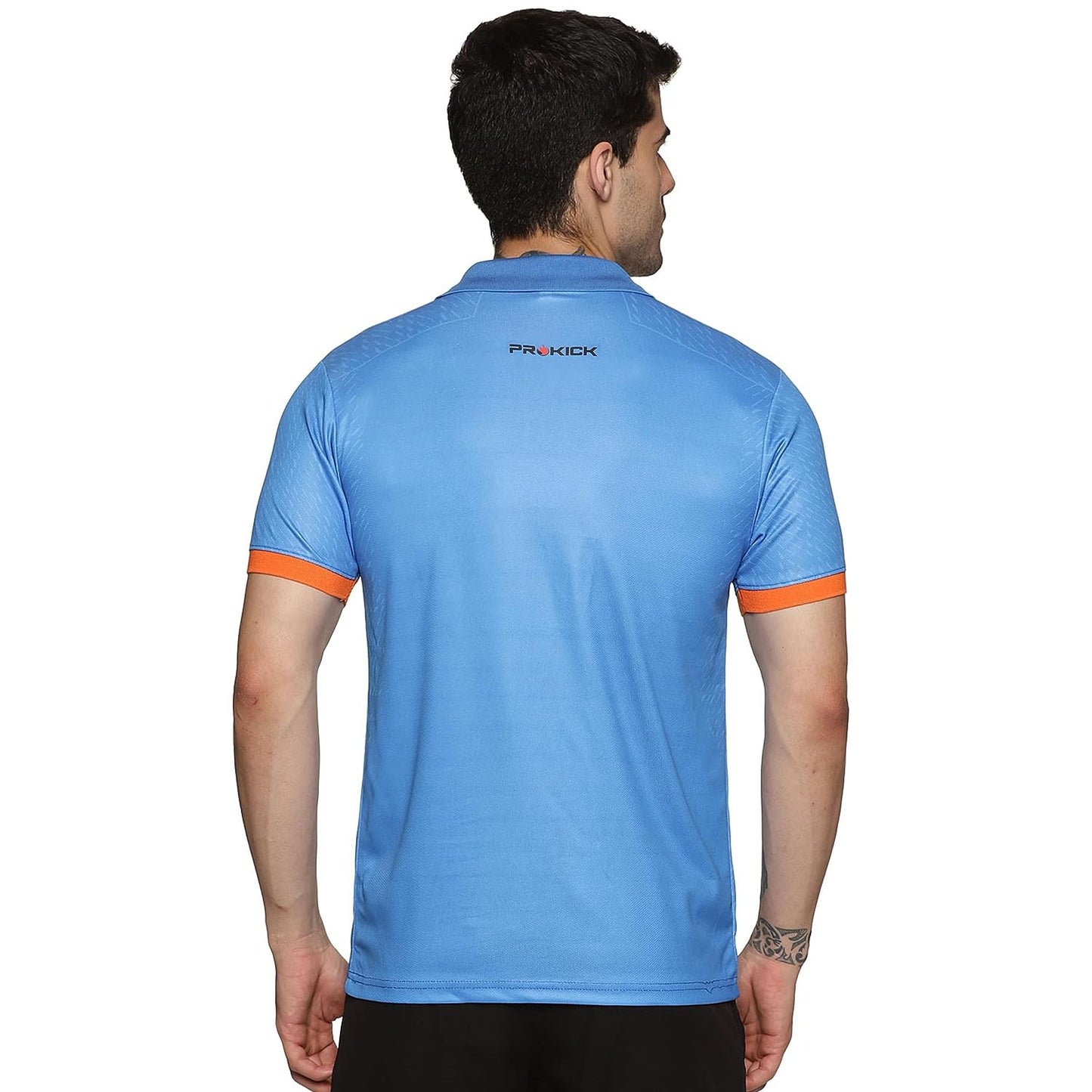 Prokick Indian Cricket Fan Jersey Polo Neck T-Shirt - Best Price online Prokicksports.com