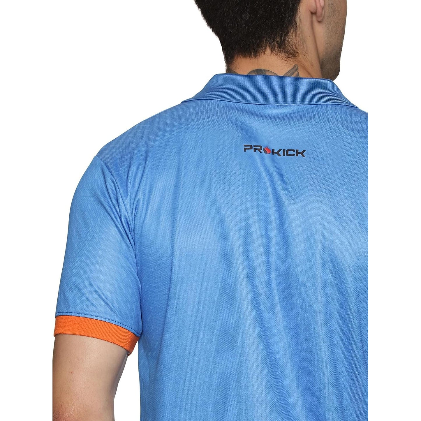 Prokick Indian Cricket Fan Jersey Polo Neck T-Shirt - Best Price online Prokicksports.com
