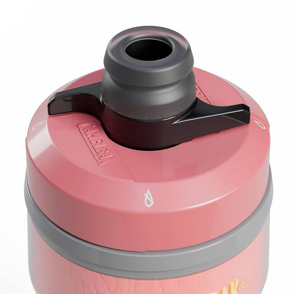 CamelBak Podium Chill 600ml Bike Water Bottle – Insulated Squeeze Bottle with Jet Valve for Cyclists