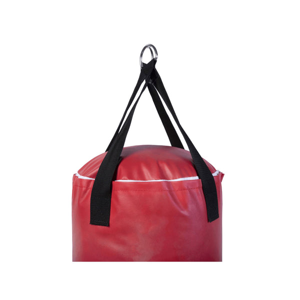 Everlast Core 80LB Heavy Punching Bag – Durable PolyCanvas Training Bag for Boxing, MMA, and Fitness – Red