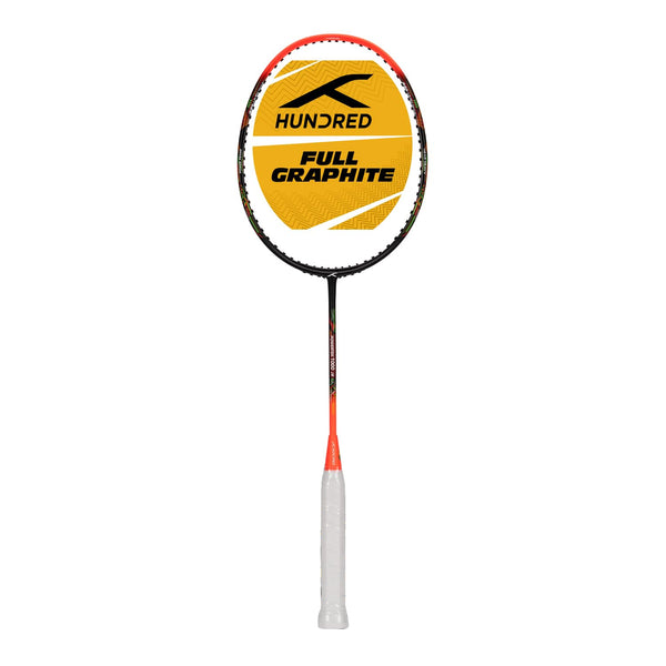 Hundred Powertek 1000 JR Badminton Racket with Full Cover