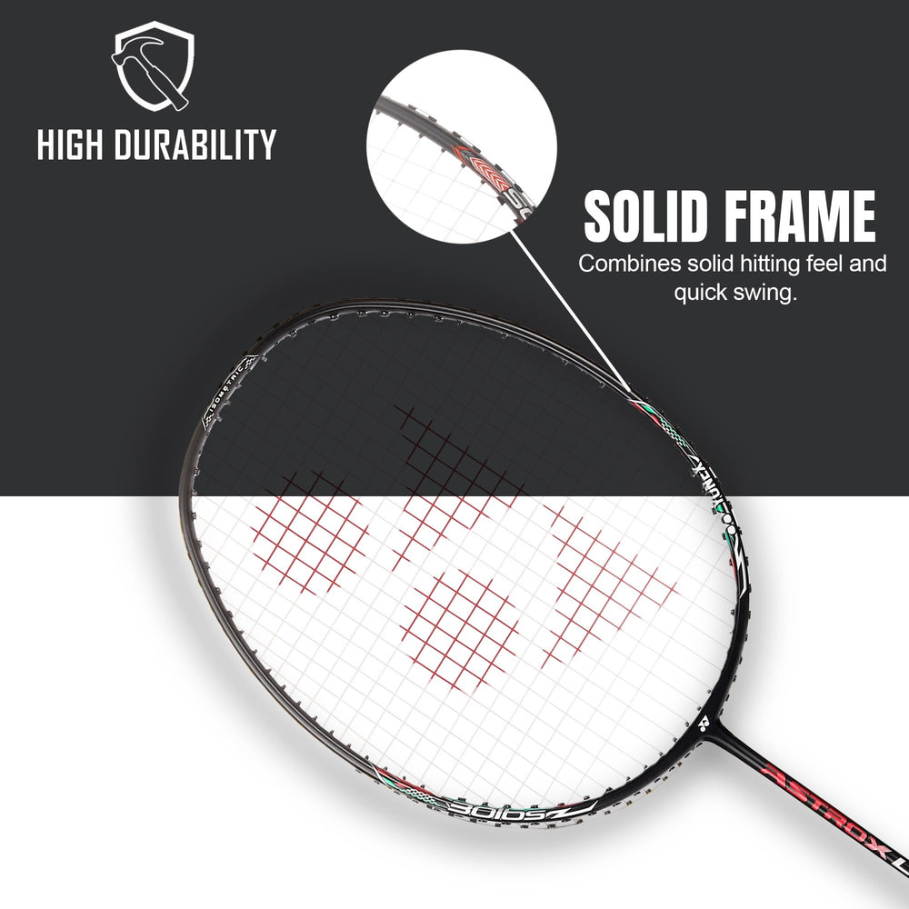 Yonex Astrox 37I Lite Strung Badminton Racquet, Black - Best Price online Prokicksports.com