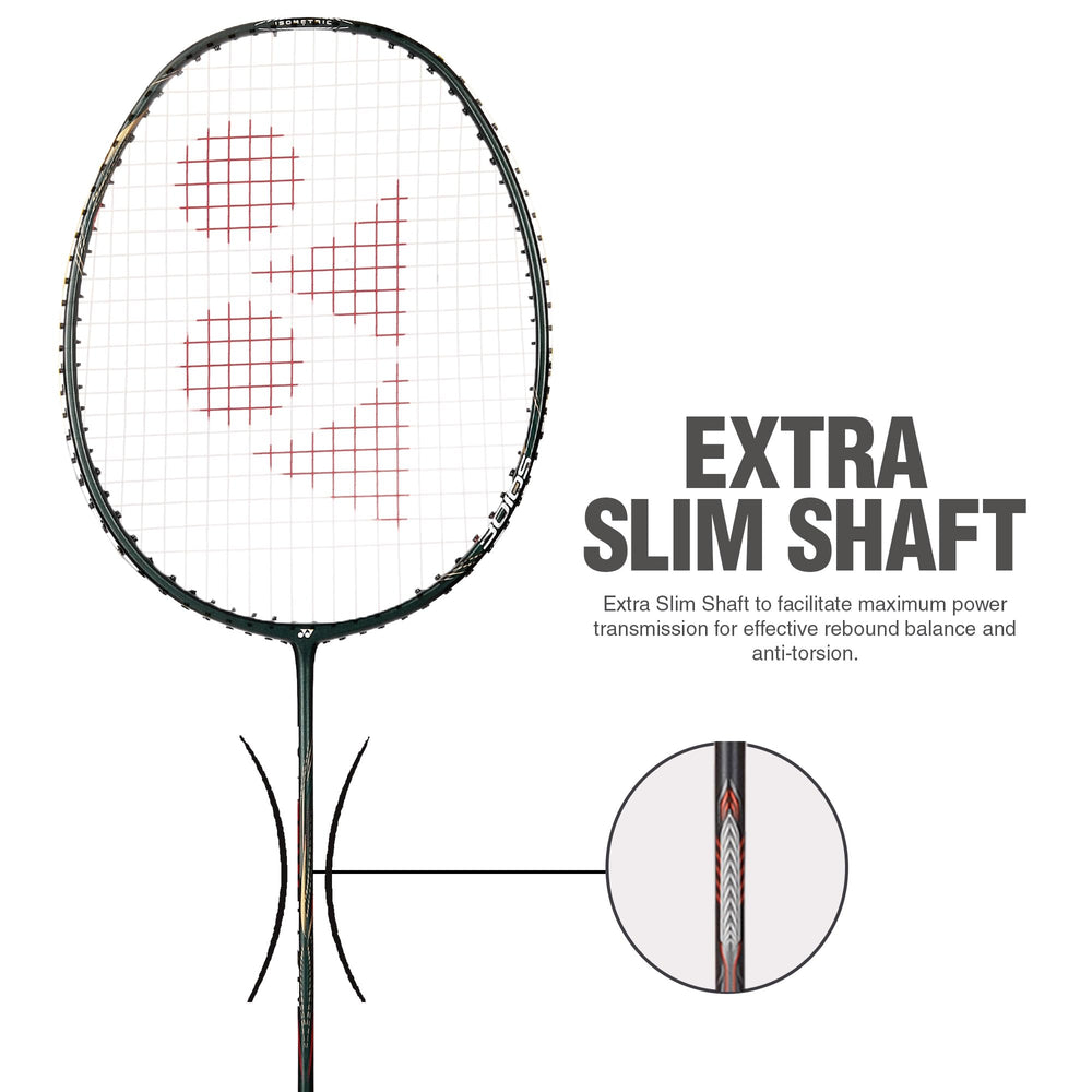Yonex Astrox Lite 43i Strung Badminton Racquet, 5U - Dark Green - Best Price online Prokicksports.com