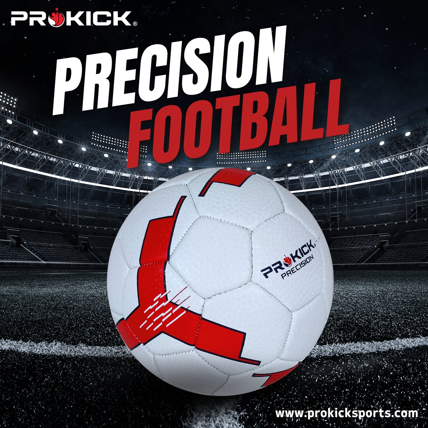 Prokick Precision Machine Stitched 32 Panel Footballs - Best Price online Prokicksports.com