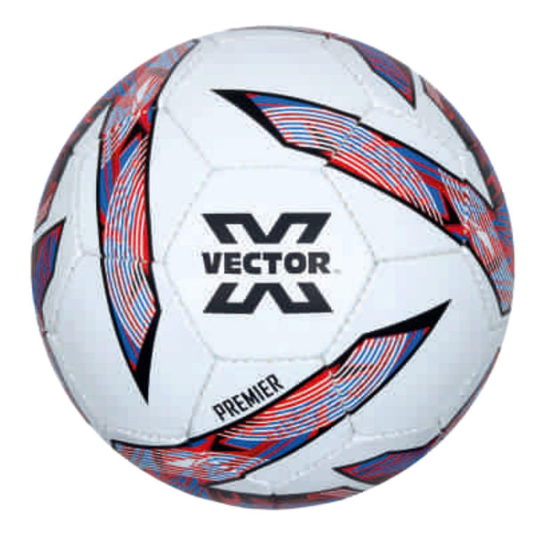 Vector X FB-Premier Football Size 5 for Outdoor Training and Match Play with Durable Outer Cover, Strong Grip, and Excellent Air Retention