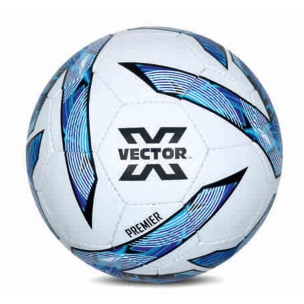 Vector X FB-Premier Football Size 5 for Outdoor Training and Match Play with Durable Outer Cover, Strong Grip, and Excellent Air Retention