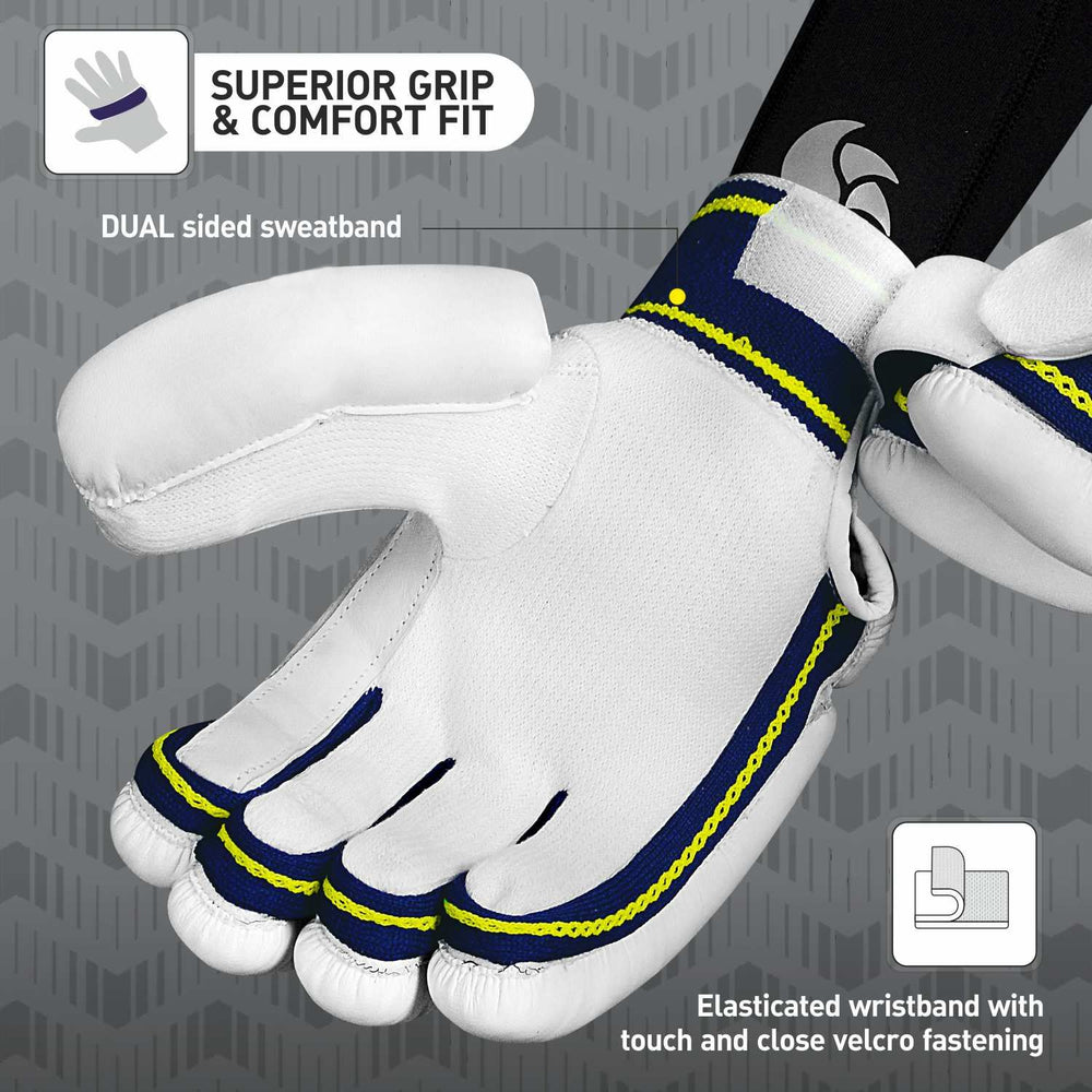 GM Prima RH Batting Gloves – Right Handed | Lightweight, Durable, and Comfortable Cricket Gloves for Enhanced Protection - Best Price online Prokicksports.com