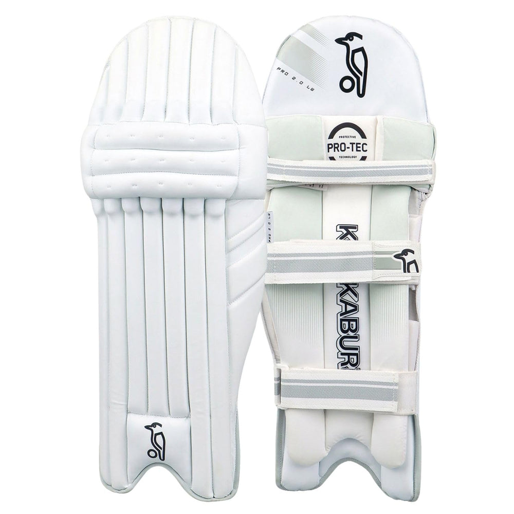 Kookaburra Pro 2.0 LW LH Batting Legguards | Lightweight Cricket Pads for Left-Handed Batters | Comfort, Protection & Style for Club and League Play