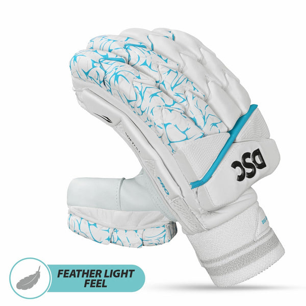 DSC Pro Right Hand Batting Gloves – Professional Cricket Gloves with Maximum Finger Protection, Superior Grip, and Comfort for High-Level Match Play