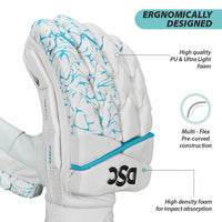 DSC Pro Right Hand Batting Gloves – Professional Cricket Gloves with Maximum Finger Protection, Superior Grip, and Comfort for High-Level Match Play - Best Price online Prokicksports.com
