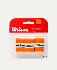 Wilson Pro Overgrip WRZ4014OR - Orange | 3-Pack Tennis Racquet Grip