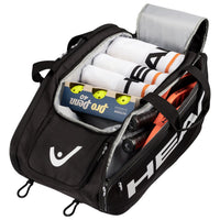 HEAD Pro Pickleball Gear Bag Black White – Spacious Paddle Storage, Durable Lightweight Material, Ventilated Shoe Pocket, Versatile Carry Options, Ideal for Tournament Players - Best Price online Prokicksports.com