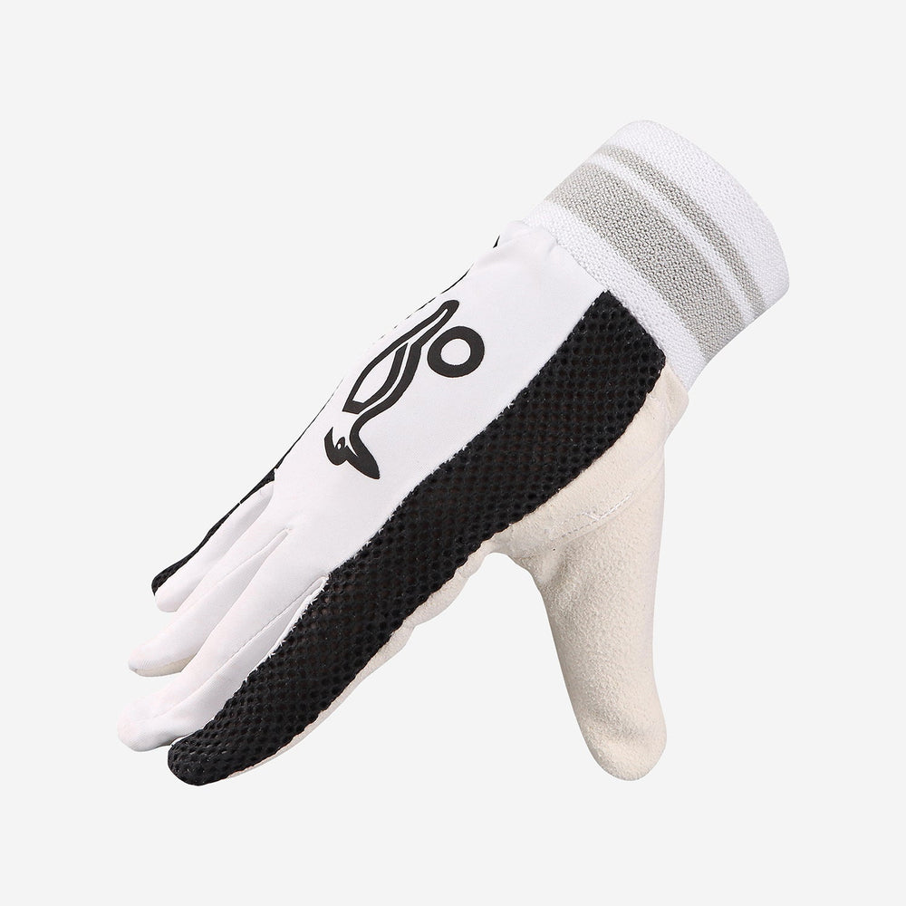 Kookaburra Pro Players Replica Youth Wicket Keeping Inner Gloves – Soft Cotton Padded Inners for Protection & Comfort Under Keeping Gloves - Best Price online Prokicksports.com