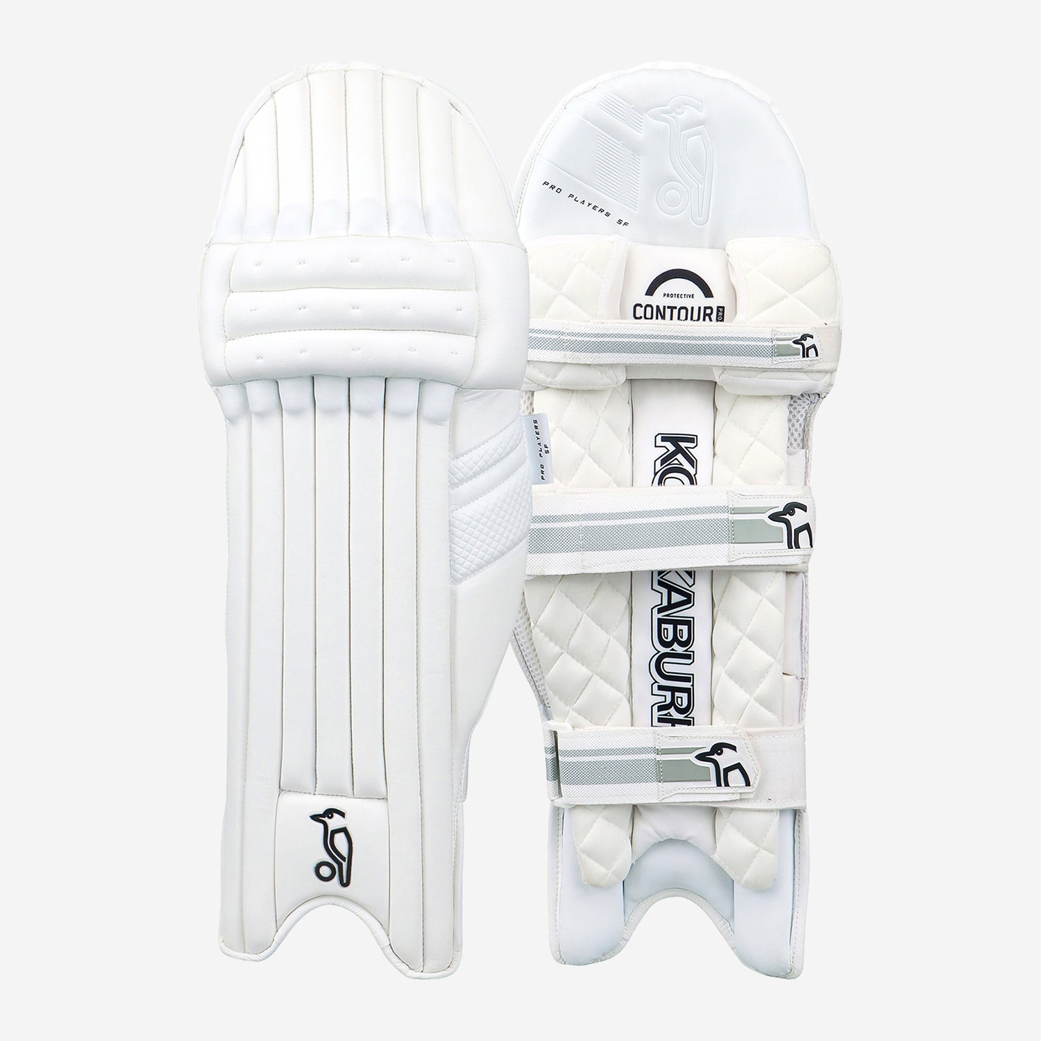 Kookaburra Pro Players SF Right-Hand Batting Legguards – Slim Fit Design with Moulded Foam and Contour Pro Knee Roll for Elite Protection - Best Price online Prokicksports.com